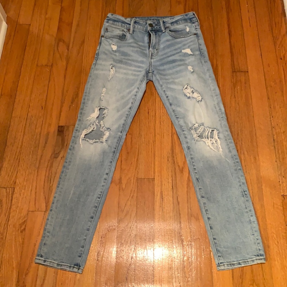 AMERICAN EAGLE NE(X)T LEVEL AIRFLEX 5 Pocket Denim Jeans, Skinny SZ: 29X30